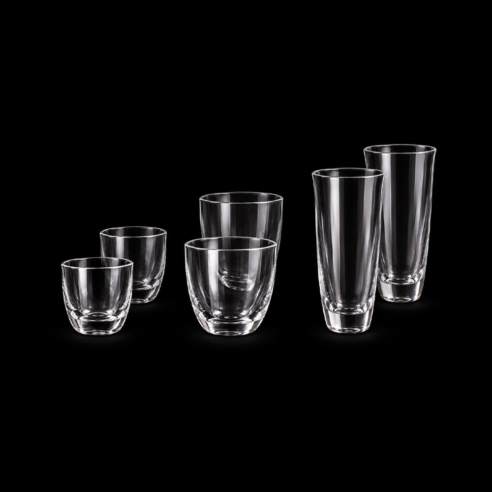 GLASS SET 6PC DANNY HOME DOUBLE WALL DW09-3T  (Pack of 6)