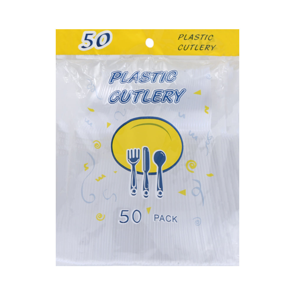DISPOSABLE SPOON CLEAR IR 50PC 36110-42