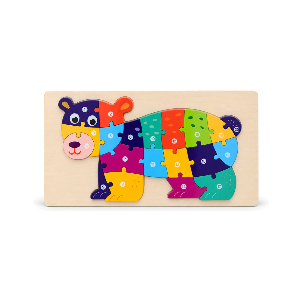 004 LONG WOODEN PUZZLE ASST IR