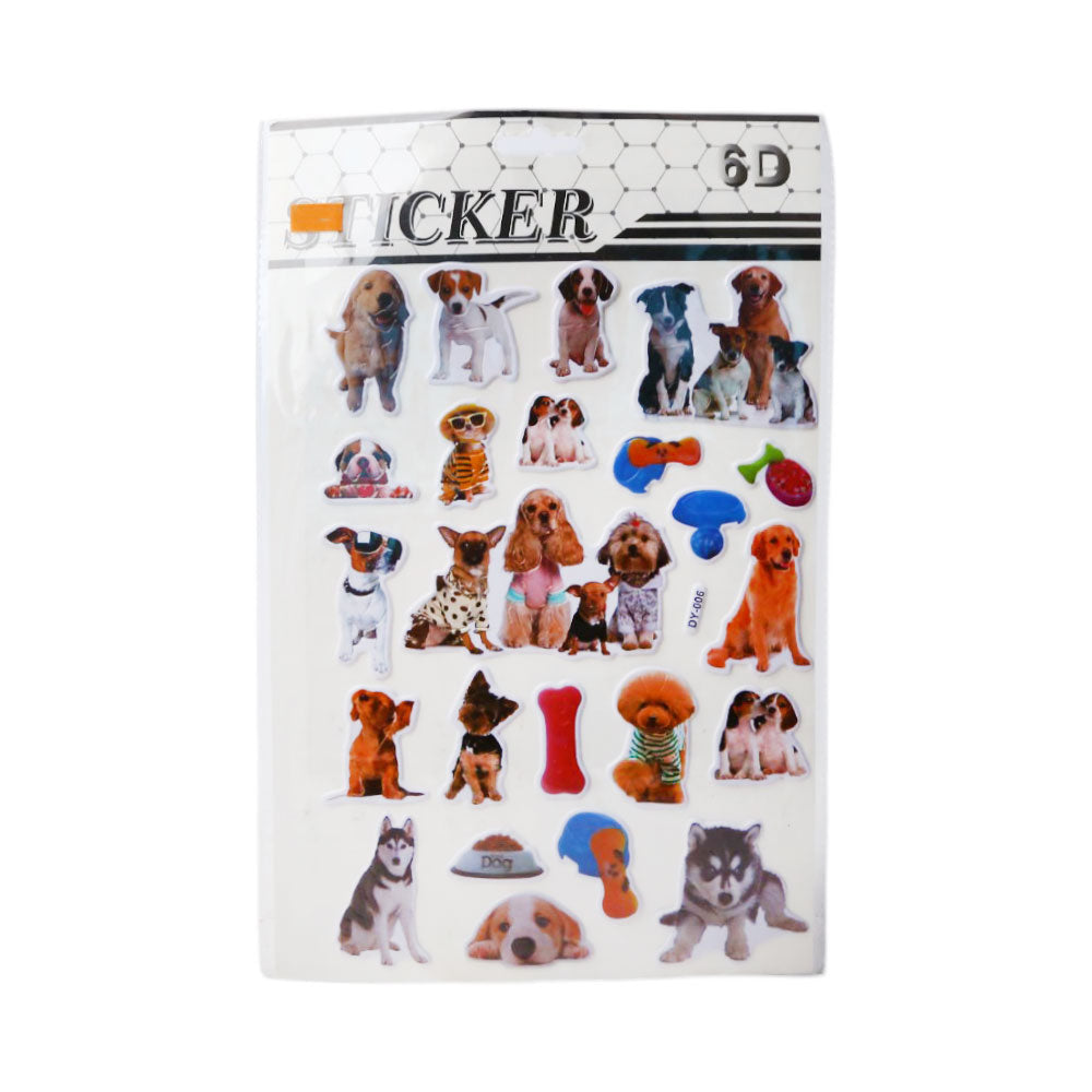 DY001-12 BIG STICKERS 6D