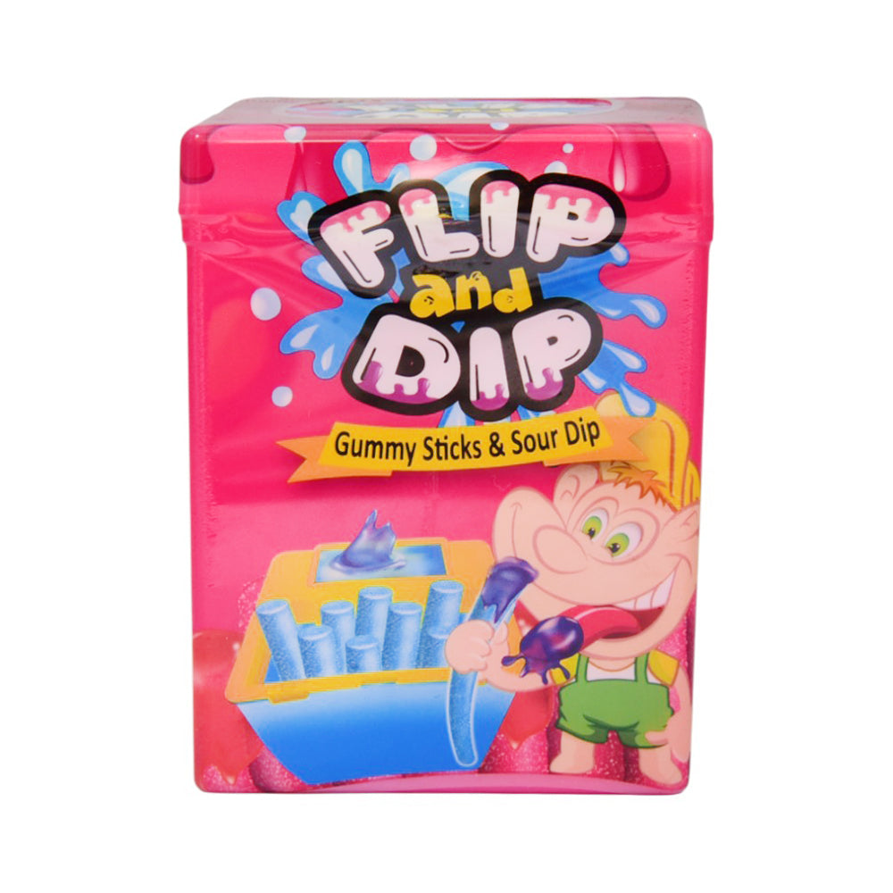 BUMBLE BEE FLIP & DIP CANDY STRAWBERRY 96 GM