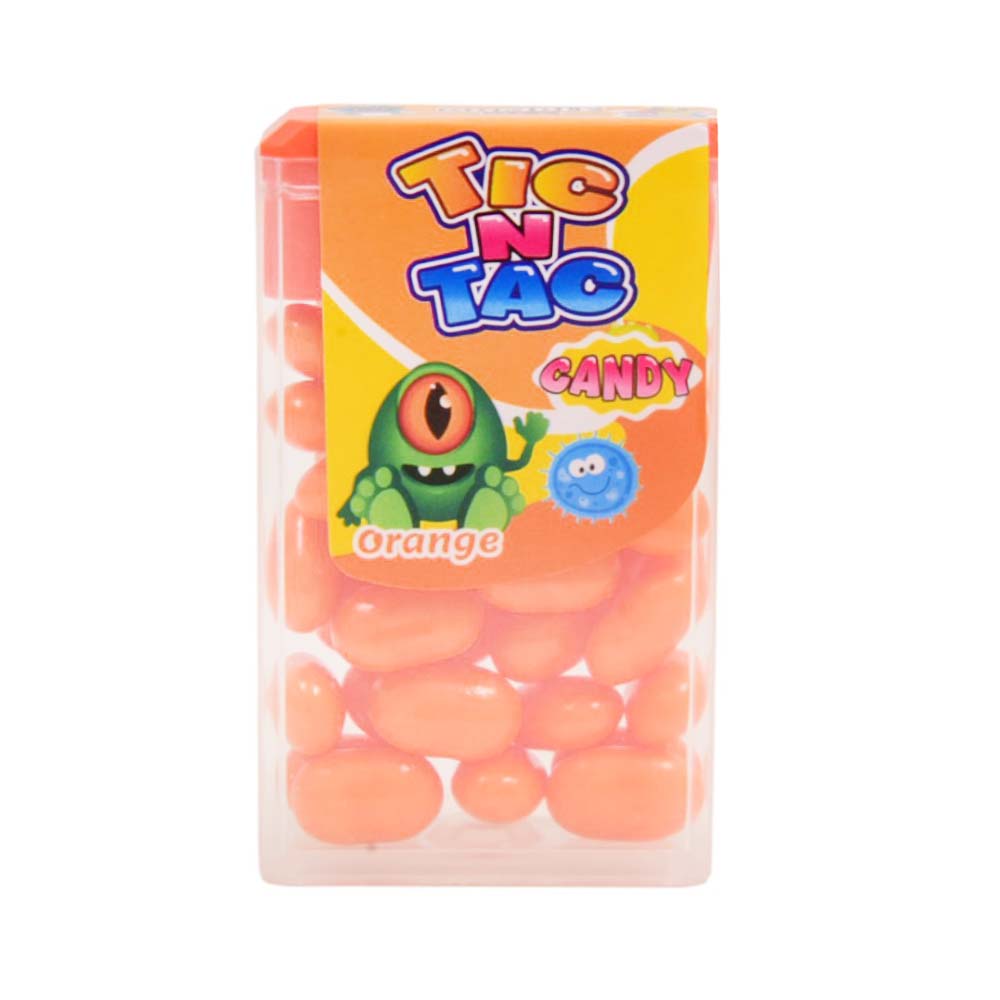 BUMBLE BEE TIC & TAC CANDY ORANGE 16 GM