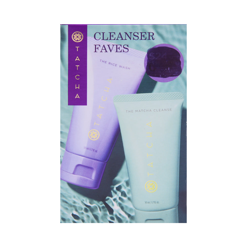 TATCHA CLEANSER FAVES 2PC SET
