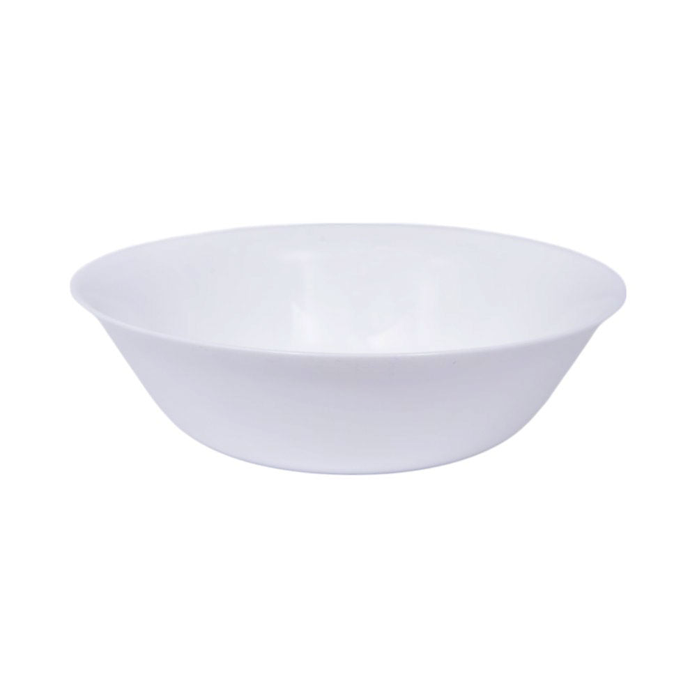 BOWL SALAD 24CM MANAL WHITE ROUND E0018