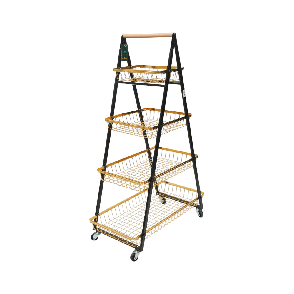 KITCHEN TROLLEY MULTI-FUNCTIONAL 4TIRE MJ4033