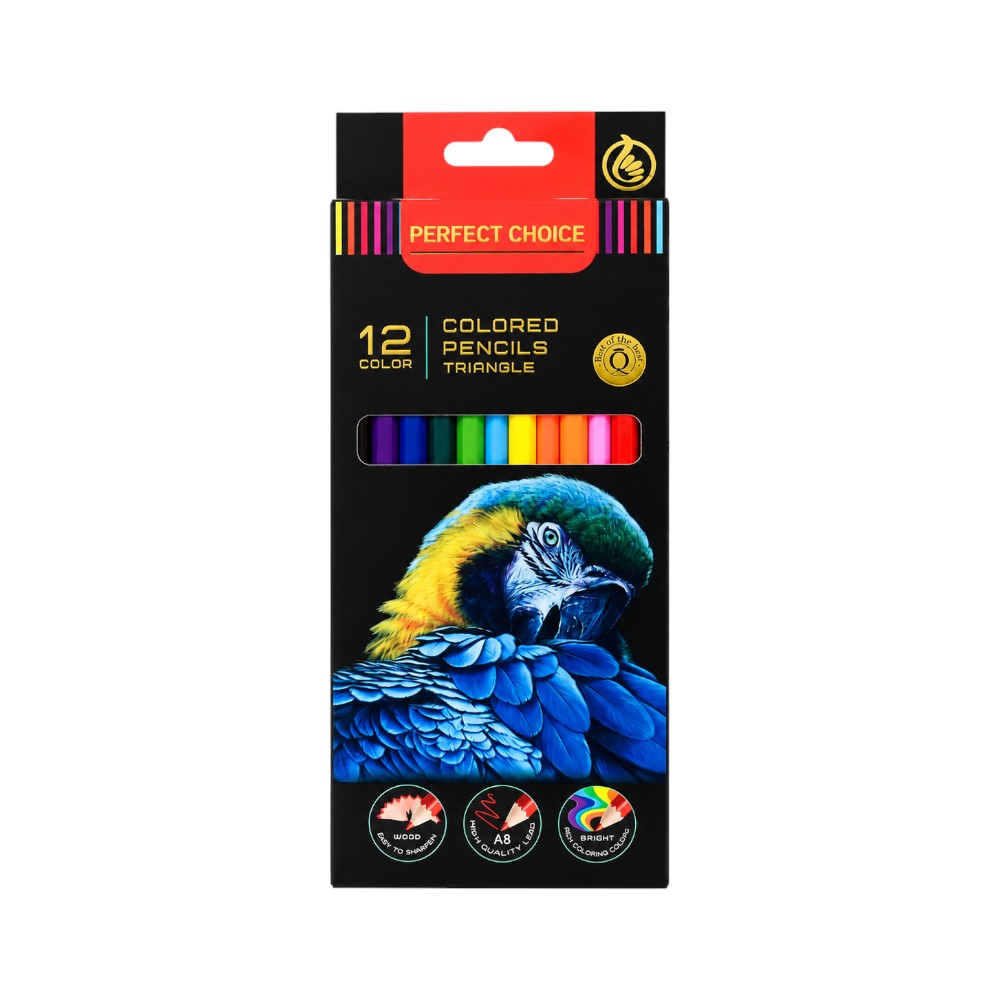 TB-8810-12 PERFECT CHOICE COLOR PENCIL 12PCS IR
