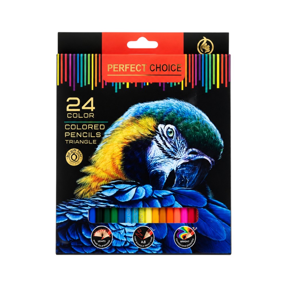 TB-8810-24 PERFECT CHOICE COLOR PENCIL 24PCS IR