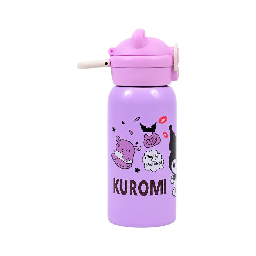 2601 SS VACUUM FLASK WATER BOTTLE KUROMI 500ML S.T
