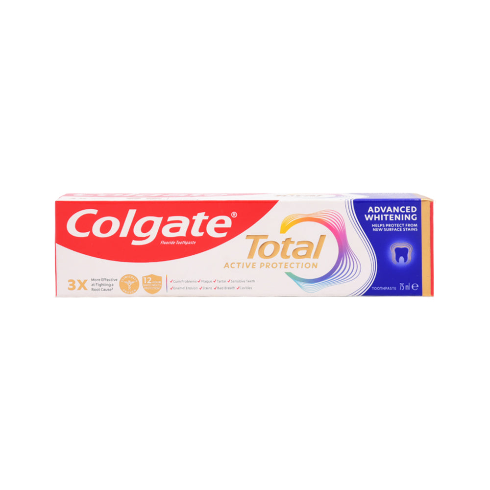 COLGATE TOOTH PASTE TOTAL ADVANCED WHITE 75 ML