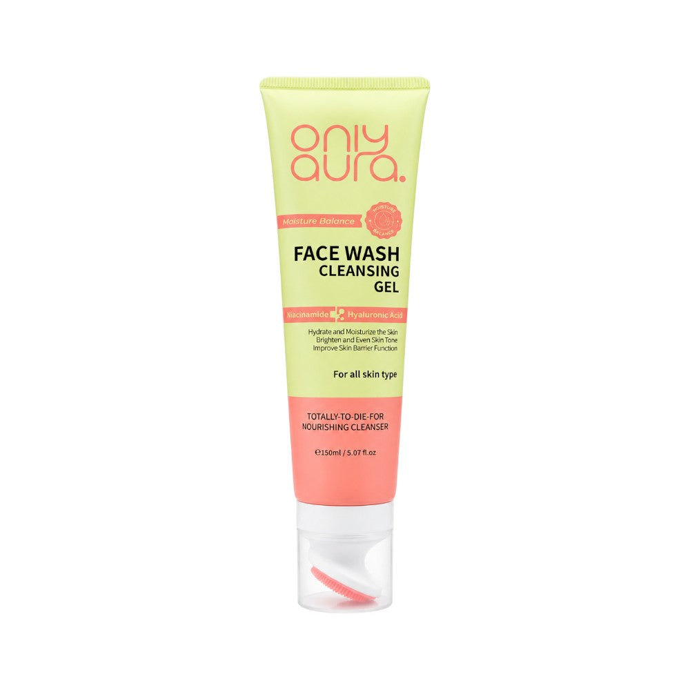 ONLYAURA NIACINAMIDE HYALURONIC ACID FACE WASH 150ML