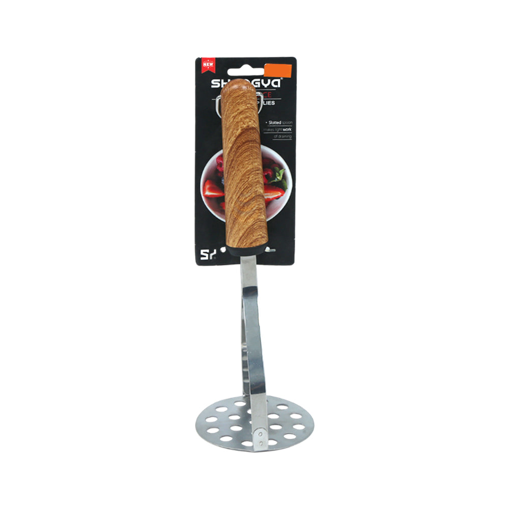POTATO MASHER SHENGYA WOODEN HANDLE K01123T ZIK