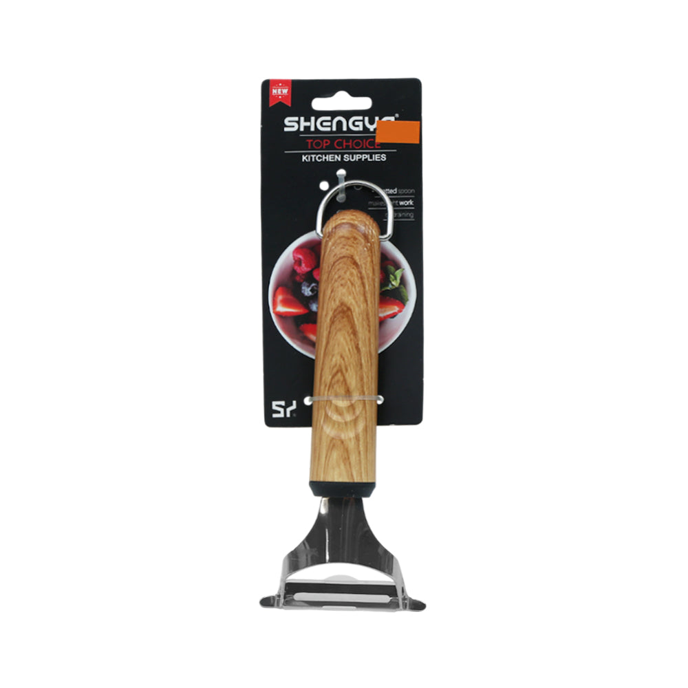 PEELER SHENGYA Y-SHAPE WOODEN HANDLE K1131T ZIK