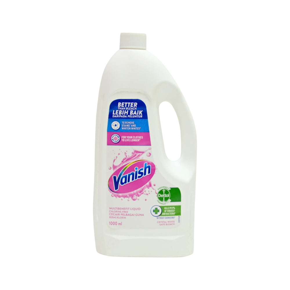 VANISH LIQUID CLOTH CRYSTAL WHITE 1000 ML