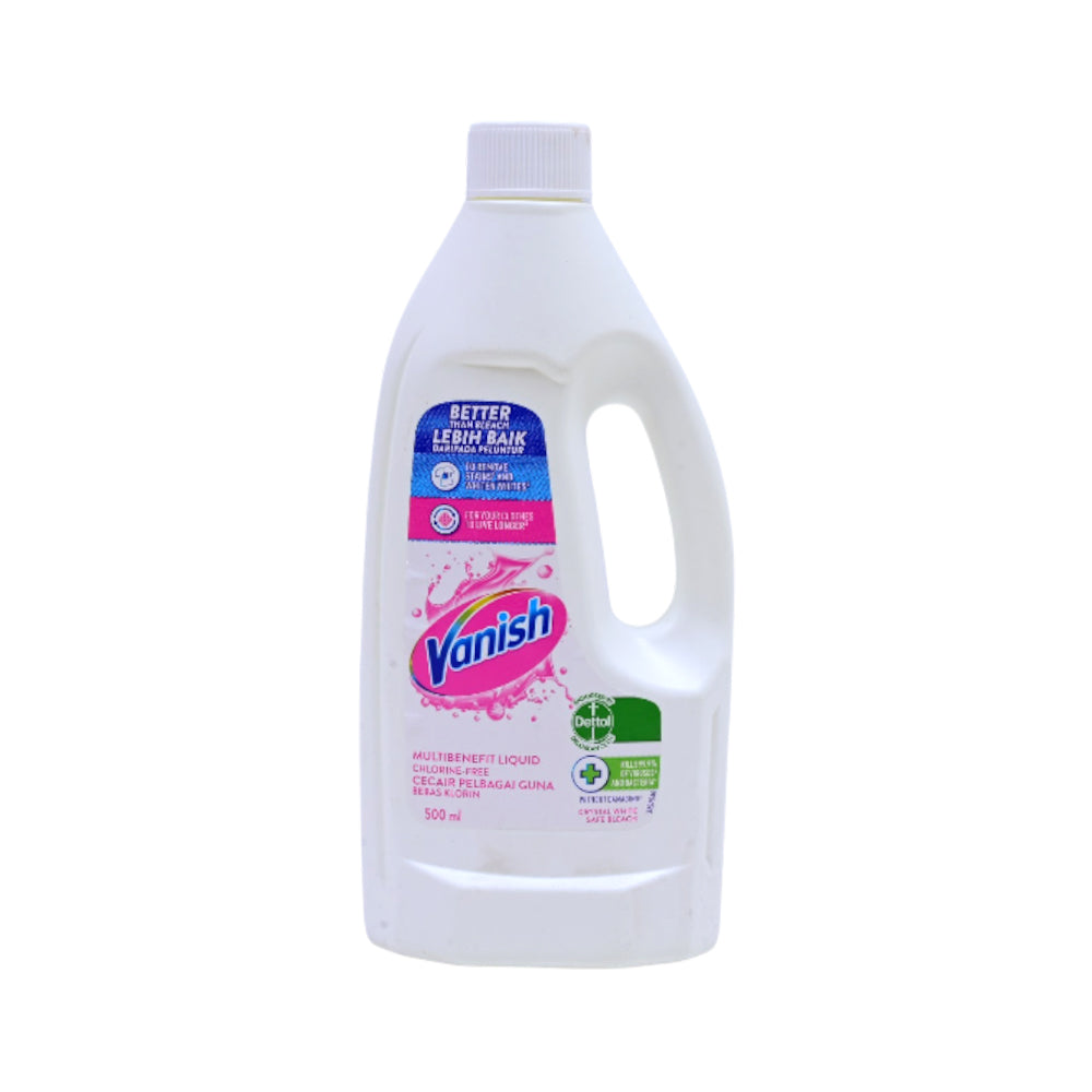 VANISH LIQUID CLOTH CRYSTAL WHITE 500 ML