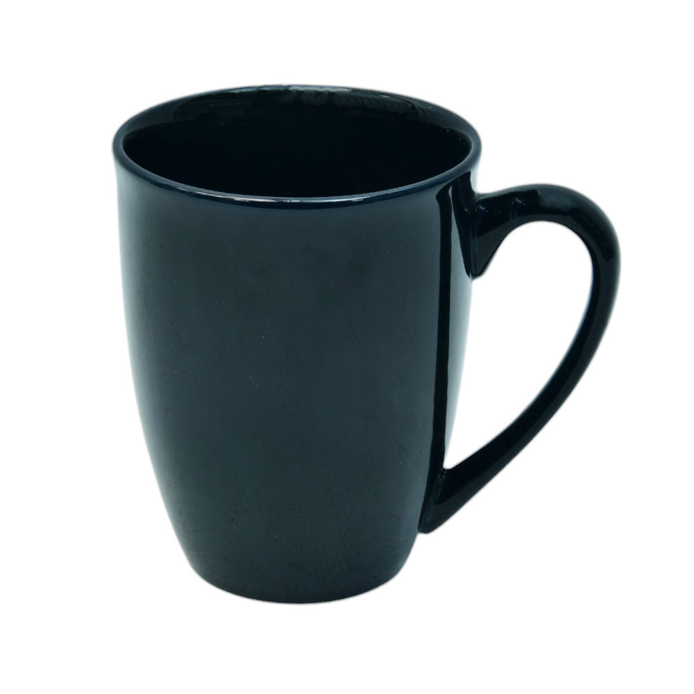 MUG PORCELAIN PLAIN BLACK LYMG36PB1BK