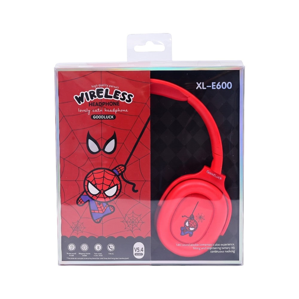 E600S WIRLESS HEAD PHONE SPIDERMAN IR