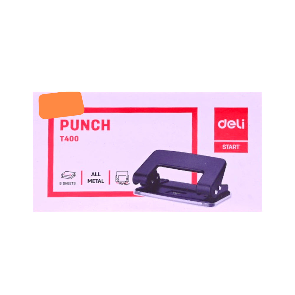 T400 DELI 2 HOLE PUNCH METAL S.T