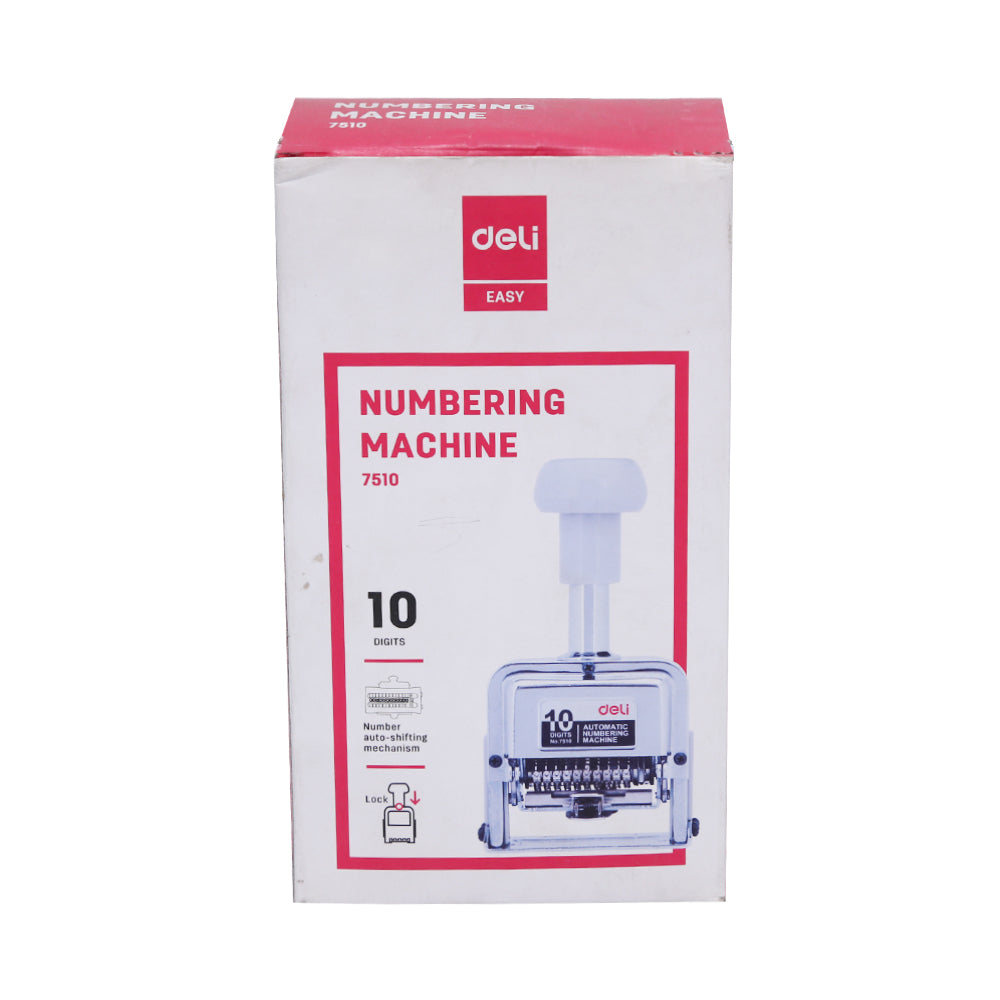 Auto Numbering Machine 10 Digit White