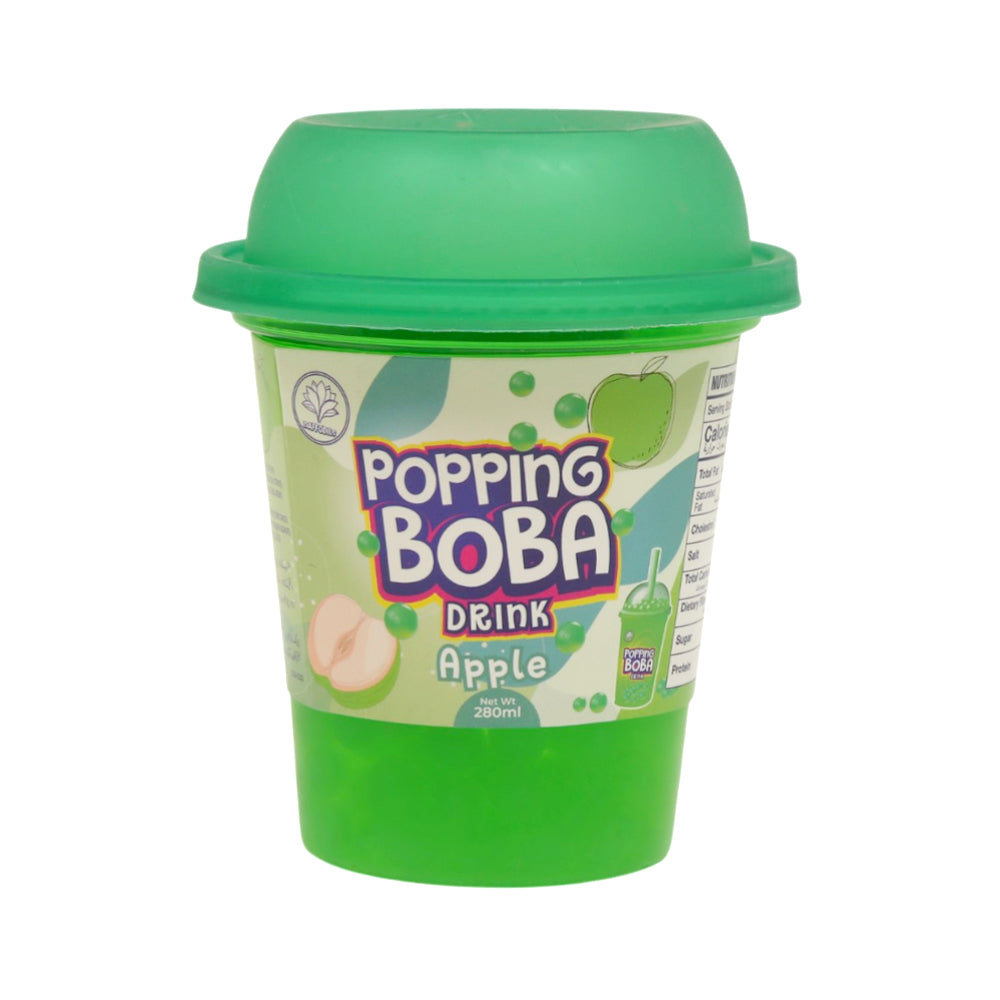 POPPING BOBA DRINK APPLE 280 ML