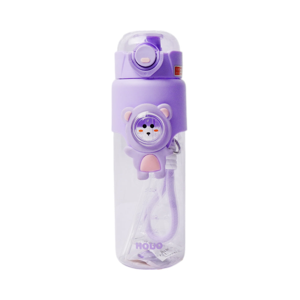 HN2312 TRANSPARENT WATER BOTTLE CARTOON