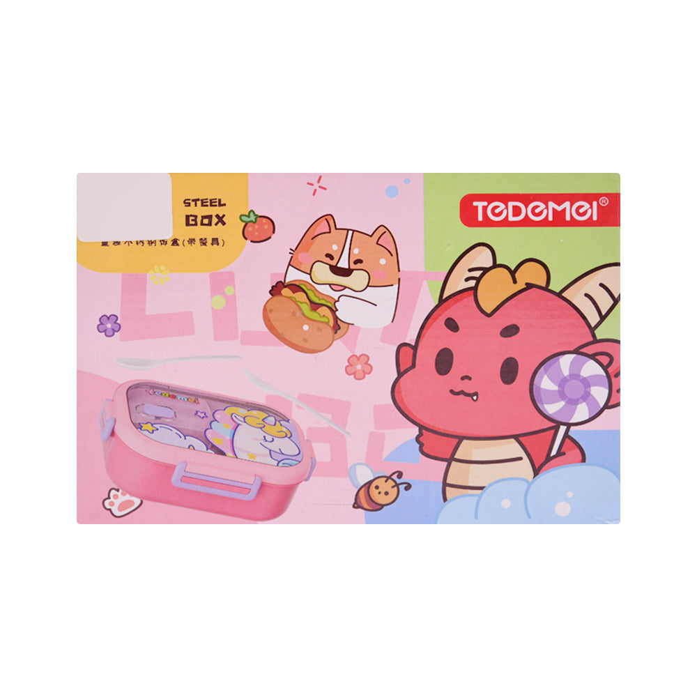 6747 TEDEMEI SS LUNCH BOX CUTE ANIMALS