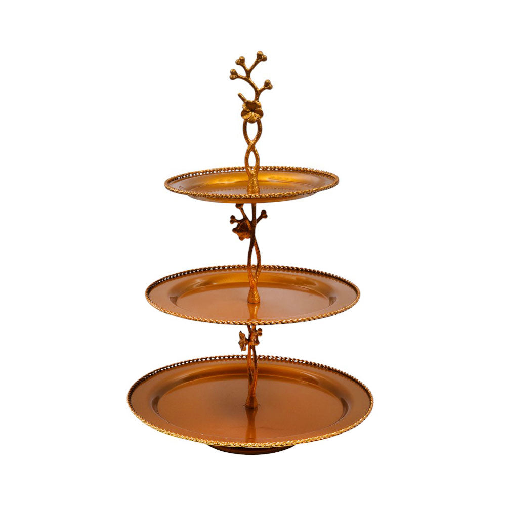 TRAY 3 TIER ORCHID CD-6420