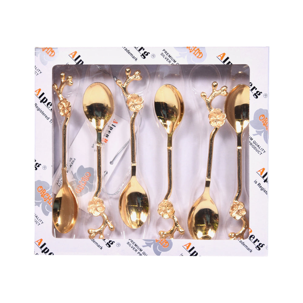 TEA SPOON ORCHID CD-7161