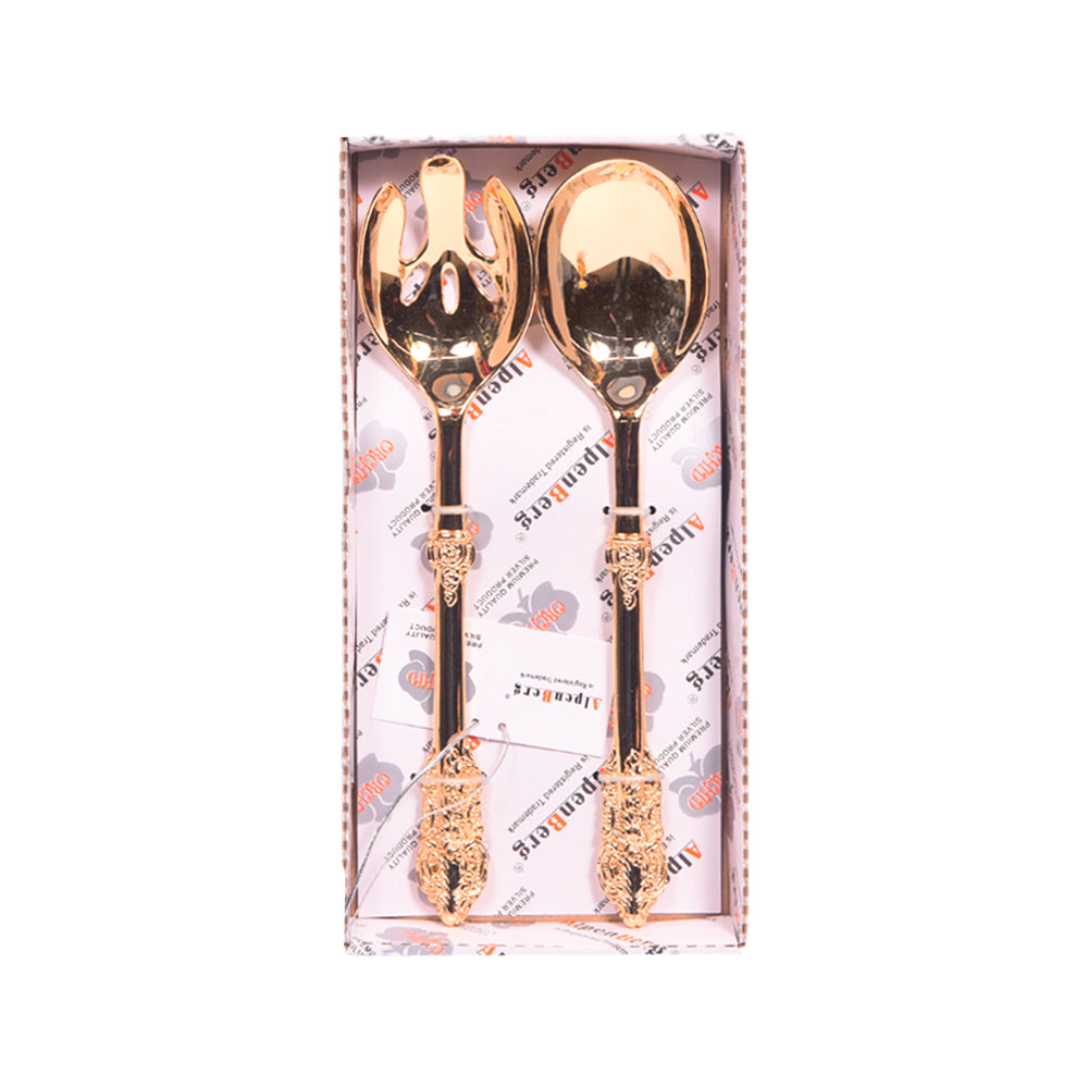 SPOON 2PC SET ORCHID CD-7166