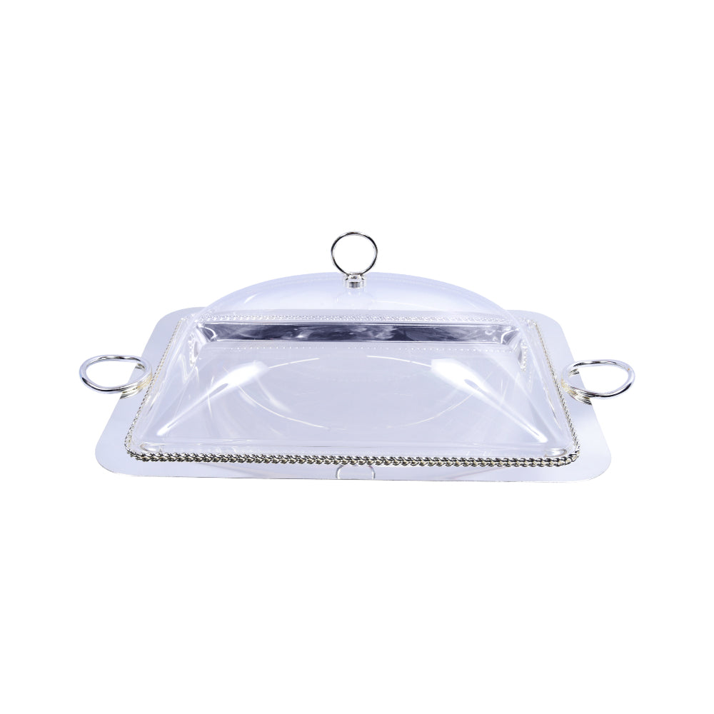 TRAY W-COVER ORCHID CD-7382