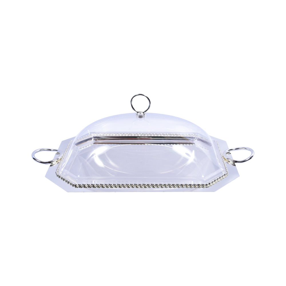 TRAY W-COVER ORCHID CD-7402
