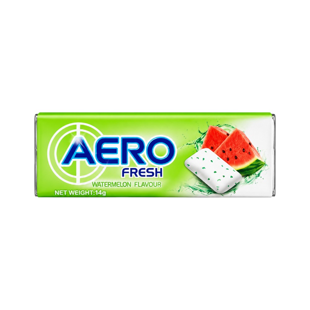 DAFFODILS AERO WATERMOELON BUBBLE GUM 25 GM