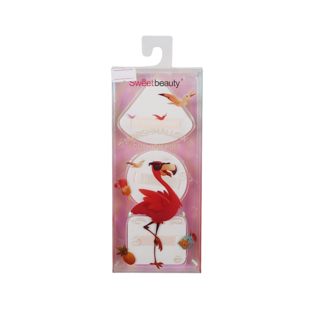 SWEET BEAUTY MARSHMALLOW CUSHION PUFF 3IN1 FP-392