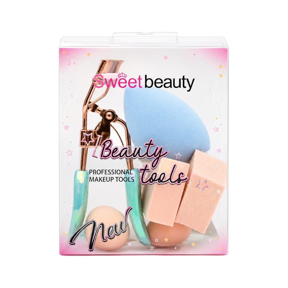 SWEET BEAUTY BLENDER MAKEUP TOOL SET 6IN1 BX-2232