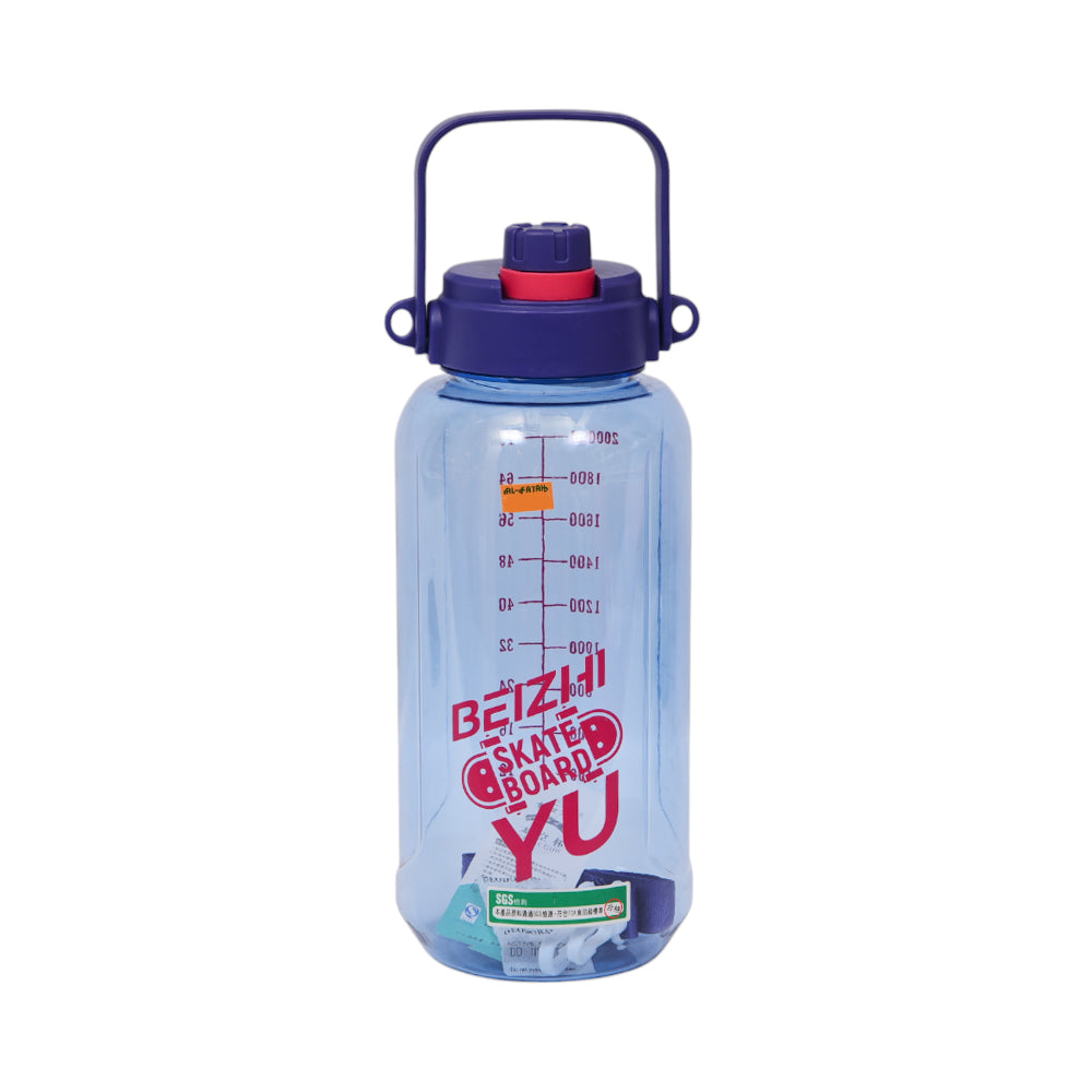 WATER BOTTLE ACRYLIC IR 2000 ML B6110/Z230