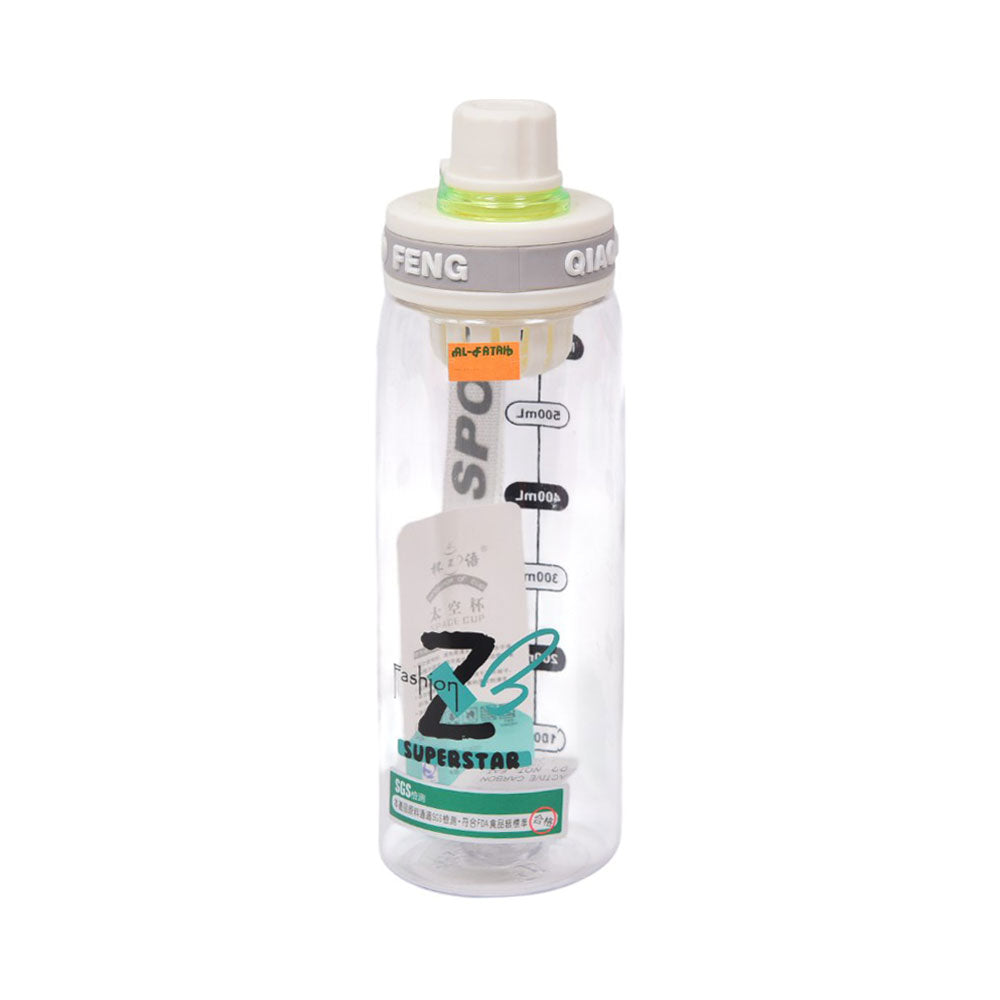 WATER BOTTLE ACRYLIC IR 550 ML B6125/Z16-20