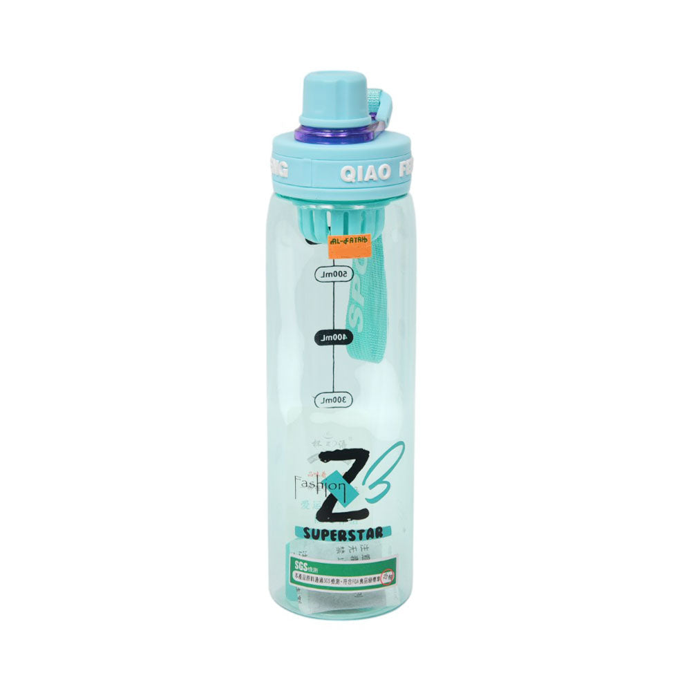 WATER BOTTLE ACRYLIC IR 600 ML B6126/Z11-15