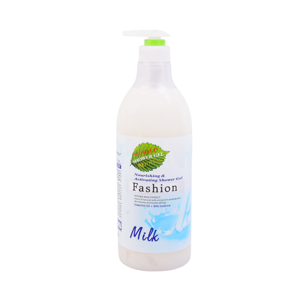 WOKALI SHOWER GEL MILK NOURISH & ACTIVE 1300 ML WKL021