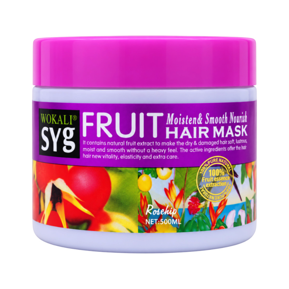 WOKALI SYG FRUIT HAIR MASK ROSEHIP WKL125 IR 500 ML