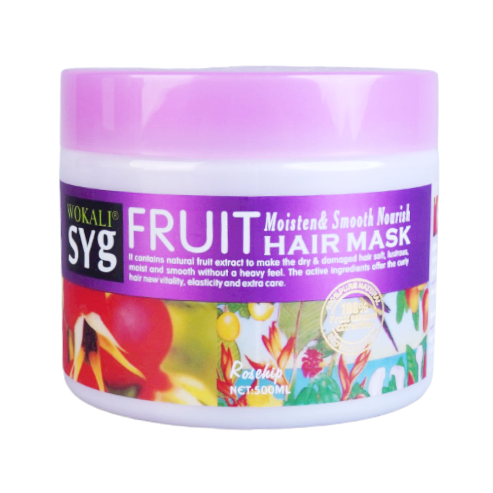 WOKALI SYG FRUIT HAIR MASK ROSEHIP WKL125 IR 500 ML