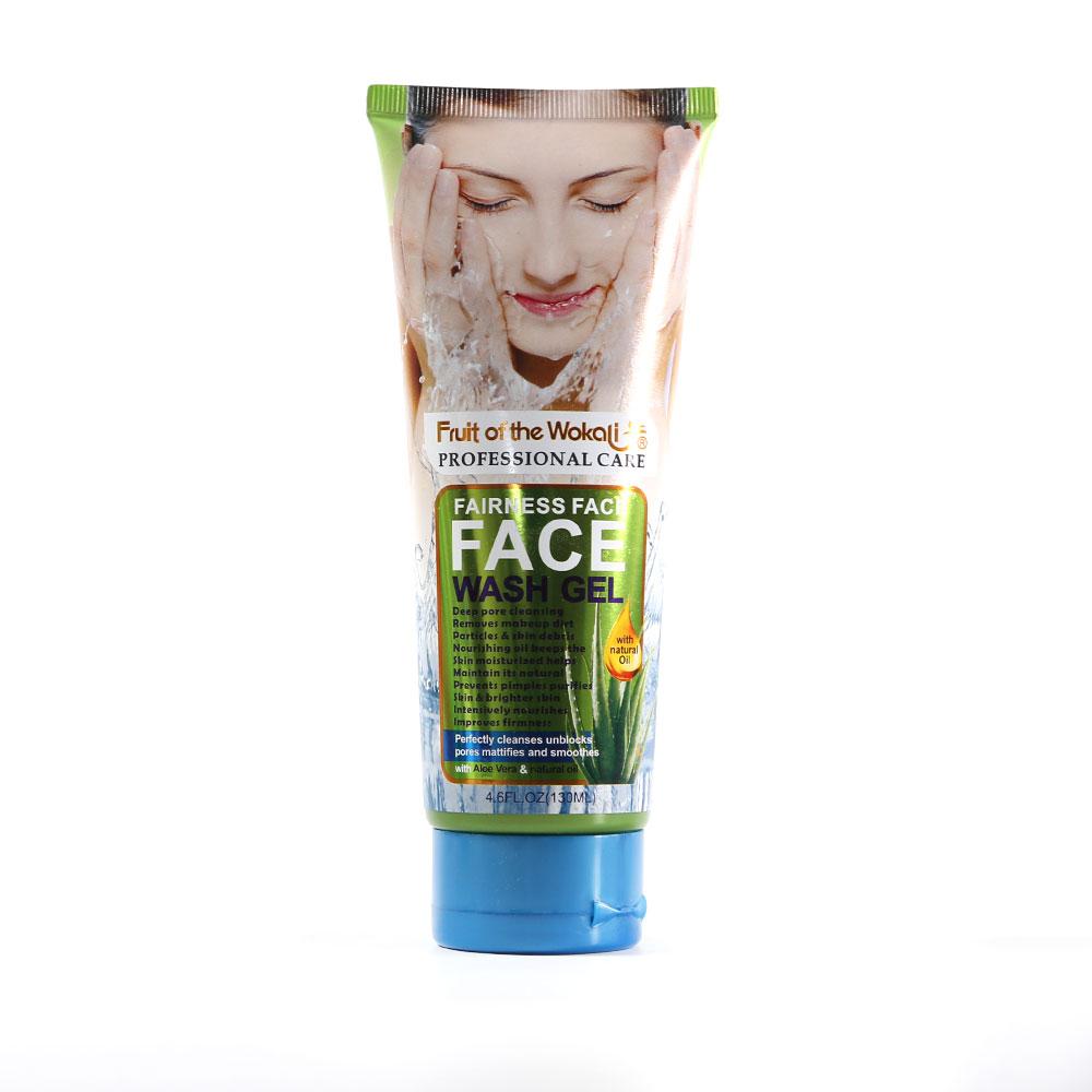 WOKALI FACE WASH GEL ALOE VERA N NATURAL OIL IR 130 ML WKL51