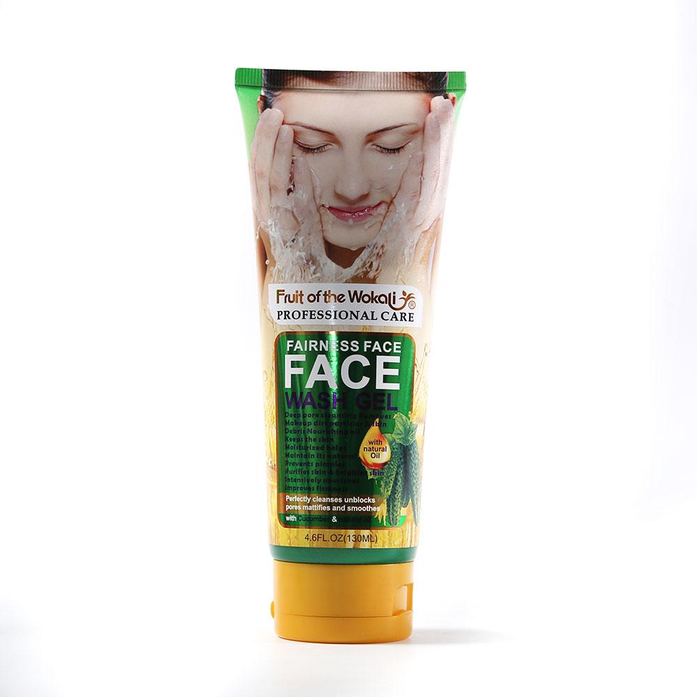 WOKALI FACE WASH GEL CUCUMBER N NATURAL OIL IR 130 ML WKL515