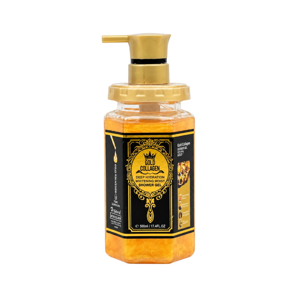 GOLD COLLAGEN SHOWER GEL 24K GOLD WHITENING WKL688 500ML