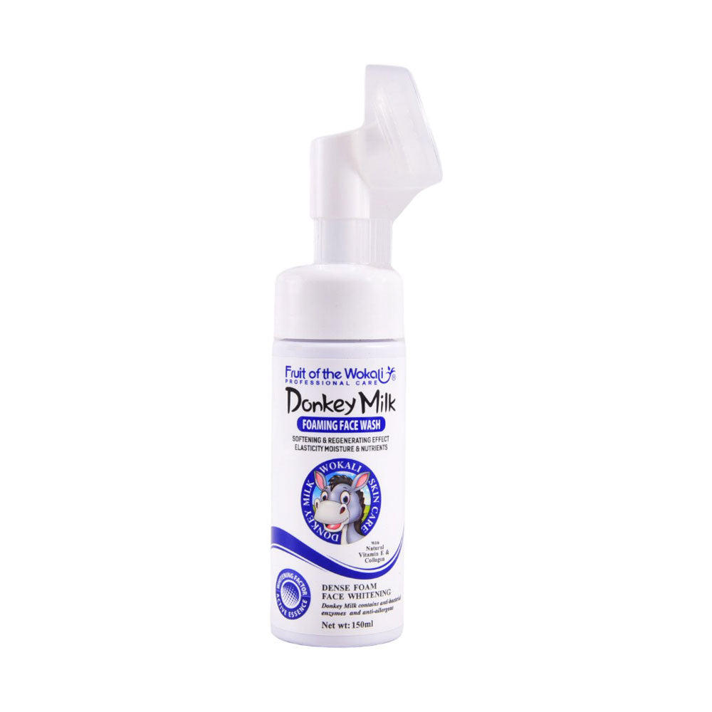 WOKALI DONKEY MILK FOAMING FACE WASH 150ML IR HA-3045
