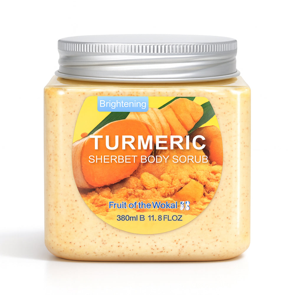 WOKALI TURMERIC BODY SCRUB BRIGHTENING 350 ML WKL812