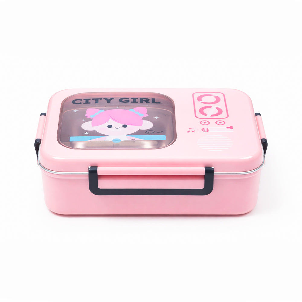 6360 SS LUNCH BOX CITY GIRL ASST