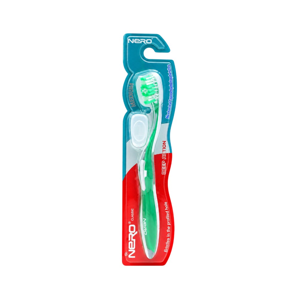 NERO CLASSIC DEEP ACTION TOOTH BRUSH MEDIUM K239