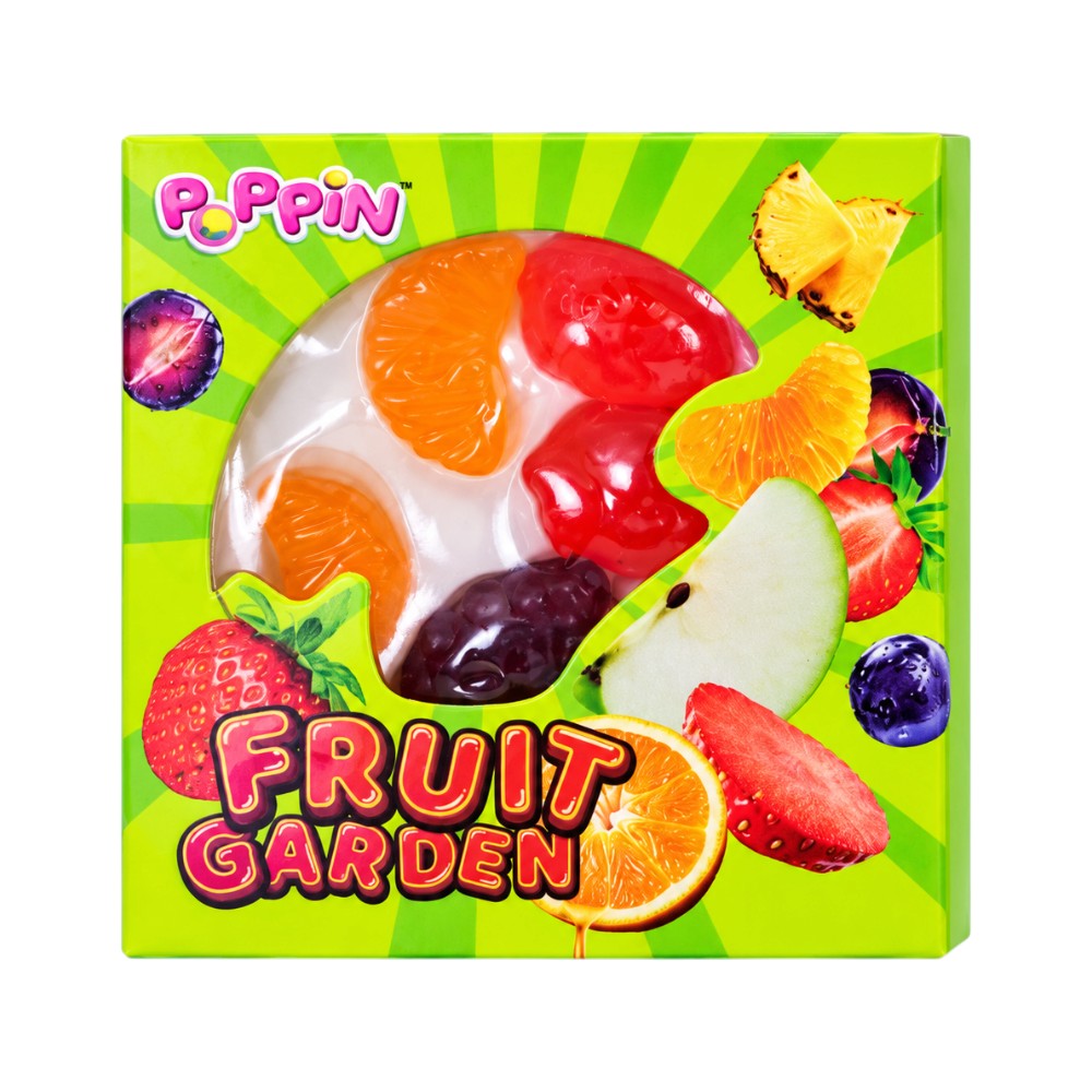 POPPIN FRUIT GARDEN JELLY 15 GM