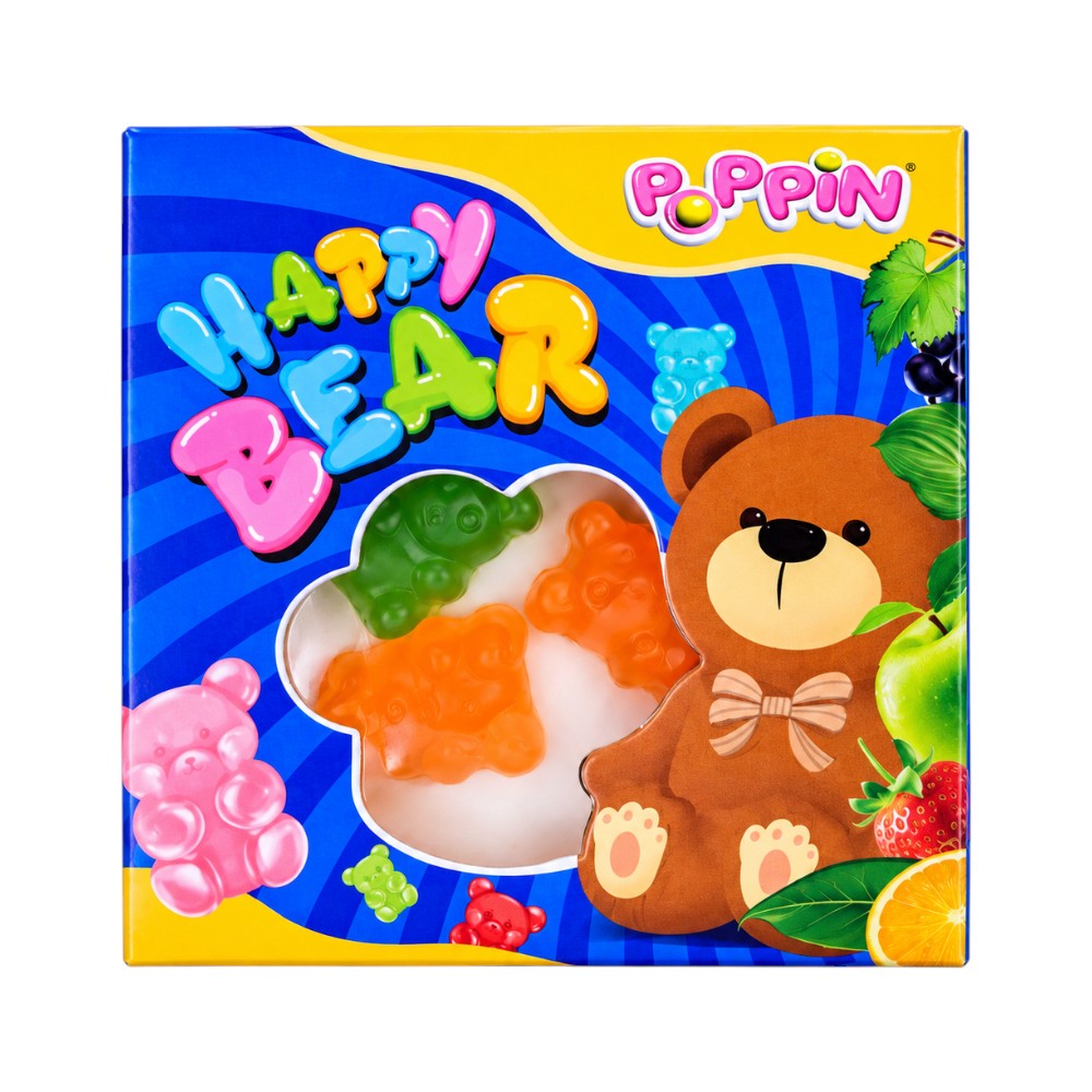 POOPIN HAPPY BEAR JELLY 15G 24PCS