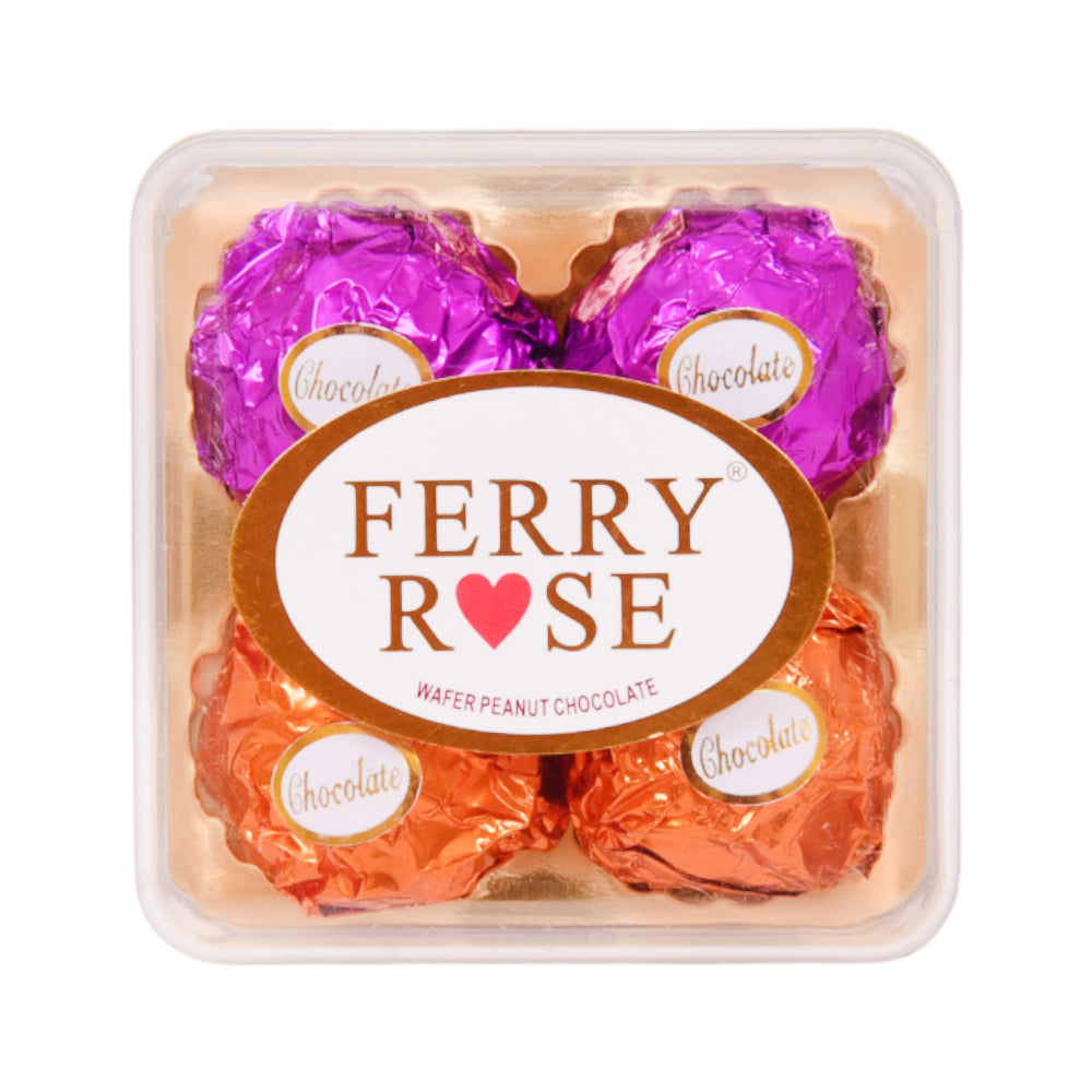 FERRY ROSE CHOCOLATE SQUARE SHAPE T-4 50 GM