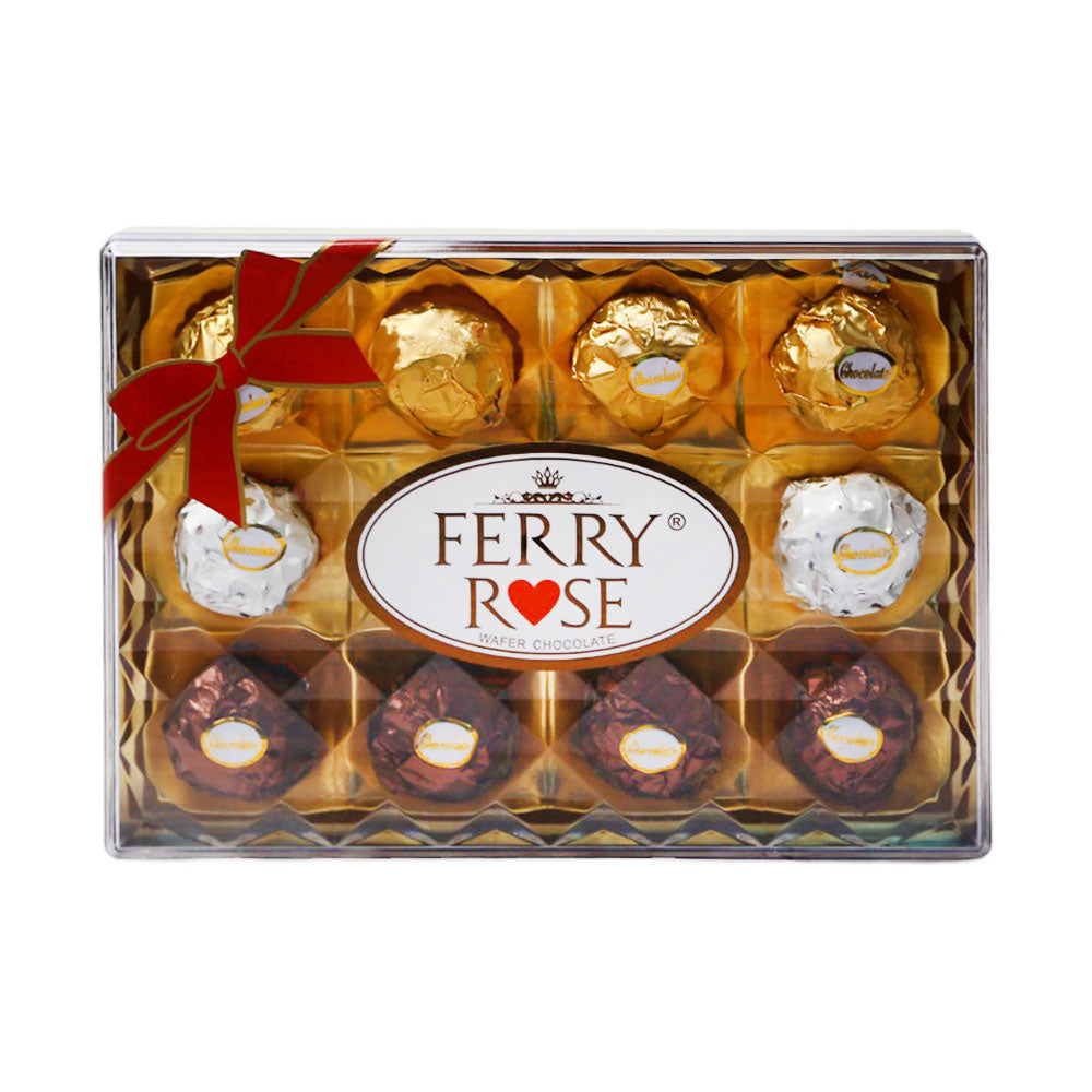 FERRY ROSE CHOCOLATE MULTI SQUARE T-12 140 GM